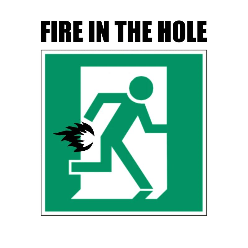Feu dans le trou
