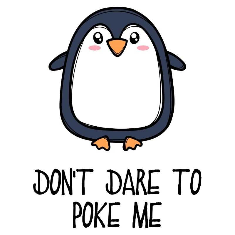 Cool Tier Vogel Statement Pinguin Südpol