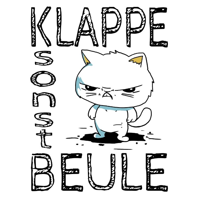 Klappe sonst Beule