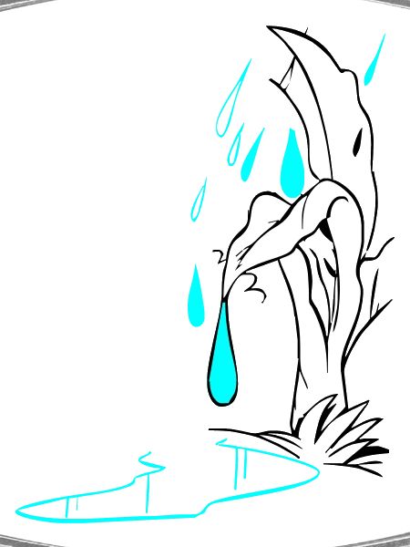 Drop illustration