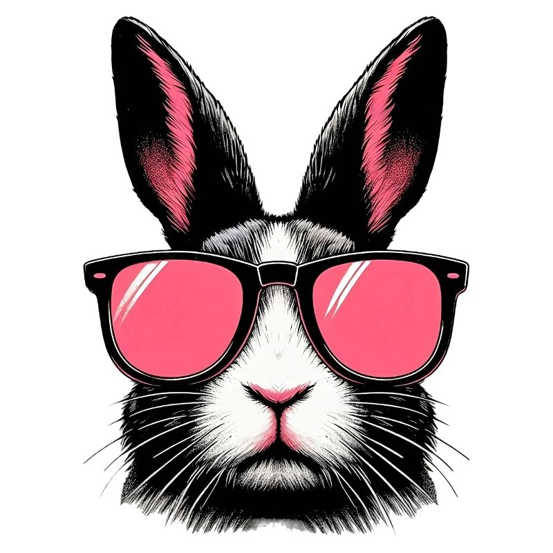 Rabbit with Sunglasses