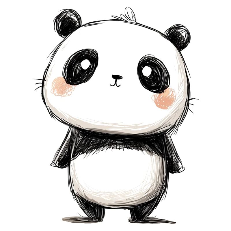 petit panda dessin