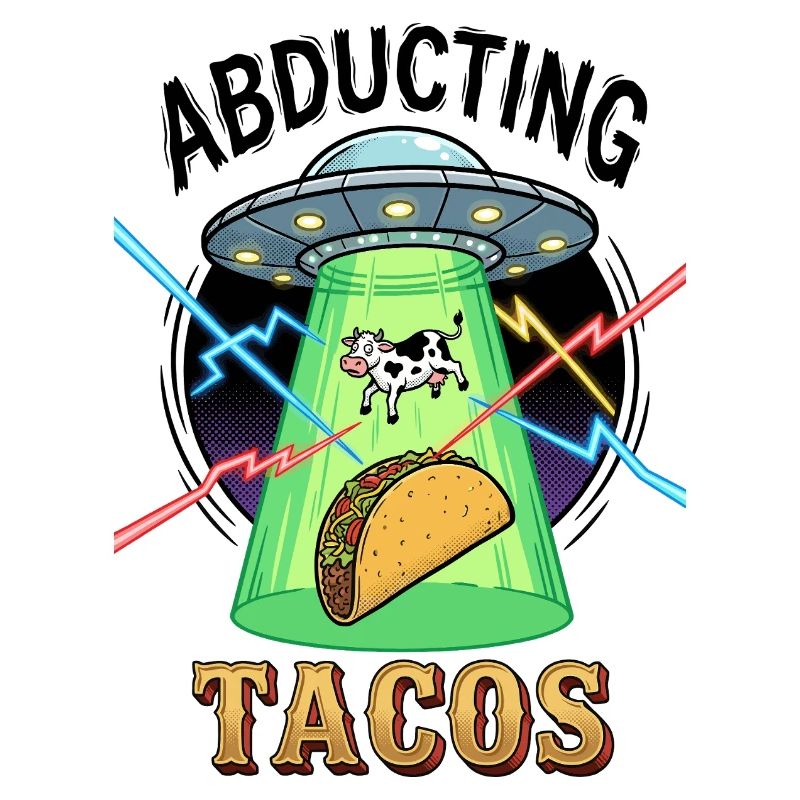 Abducting Tacos Alien