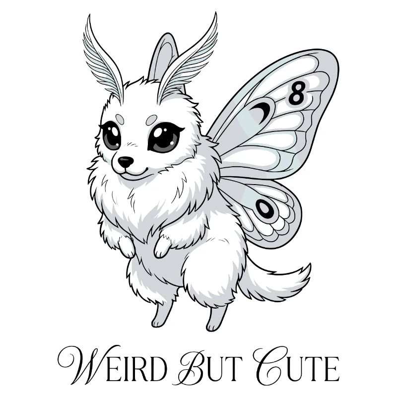 Un papillon étrange mais mignon du 8e anniversaire