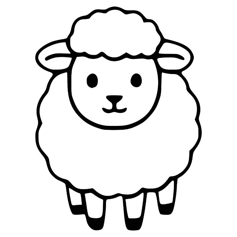 Schaf Schäfchen Lamm