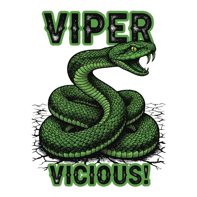 Wild Vicious Viper Snake