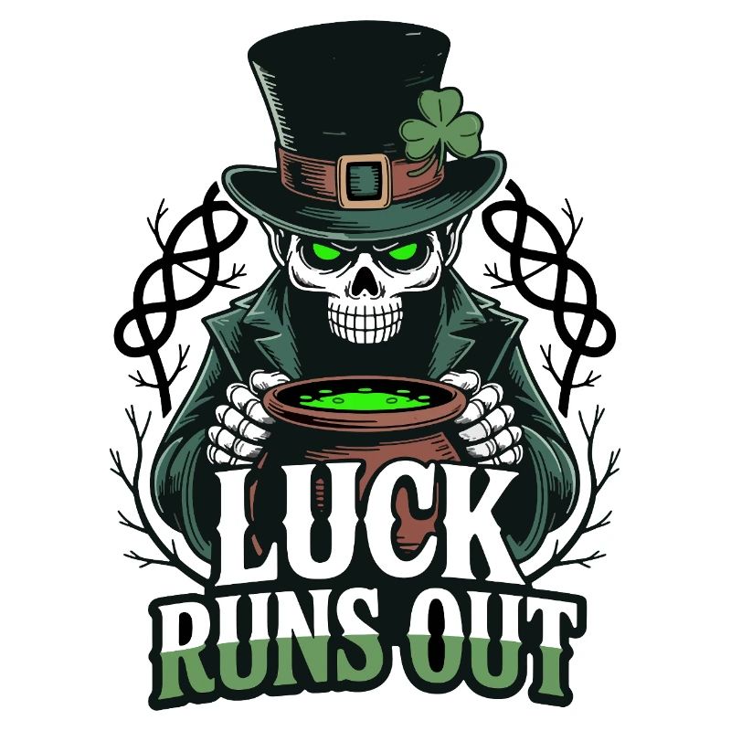 St. Patrick's Day Skellett: Happiness runs out