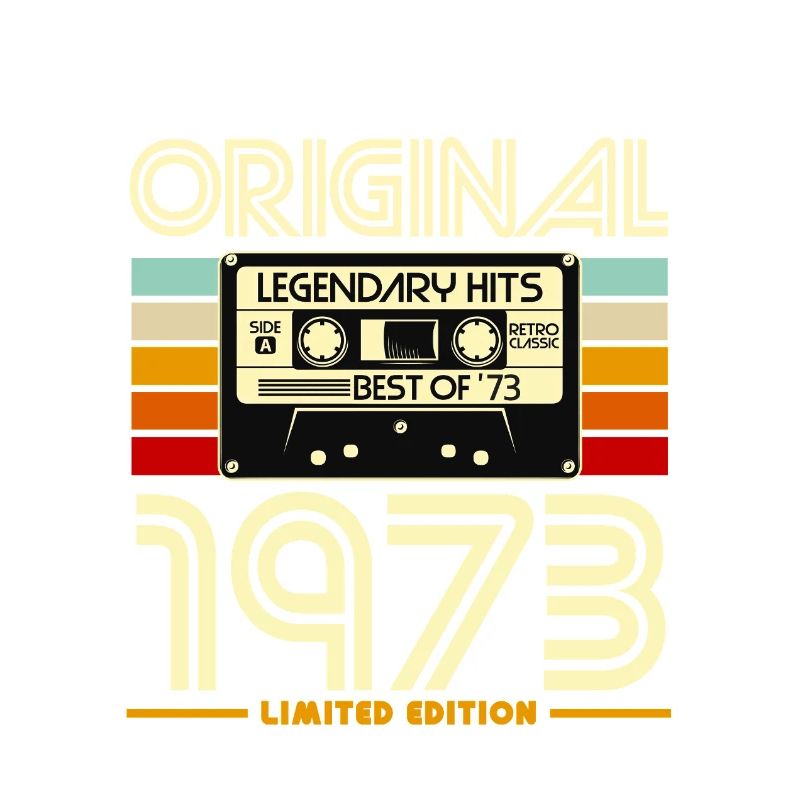 Original 1973 Cassette Rétro