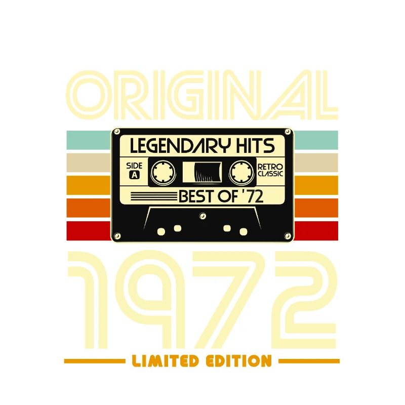 Cassette Originale 1972 Rétro