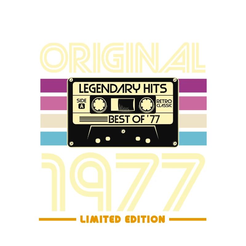 Original 1977 Retro Cassette