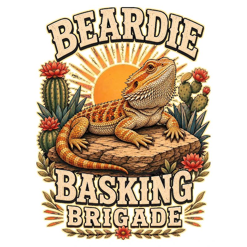 BEARDIE BASKING BRIGADE