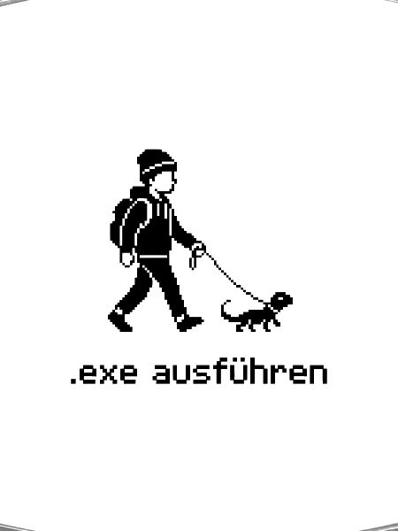 .exe ausführen ADMIN Pixel Art