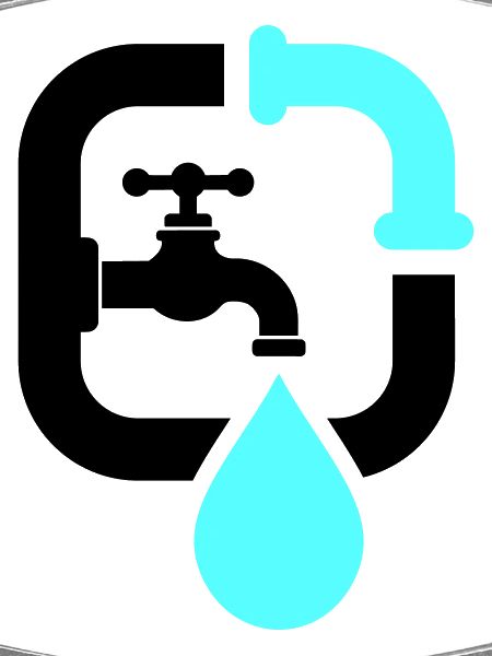 Plumber Faucet Pipe Logo