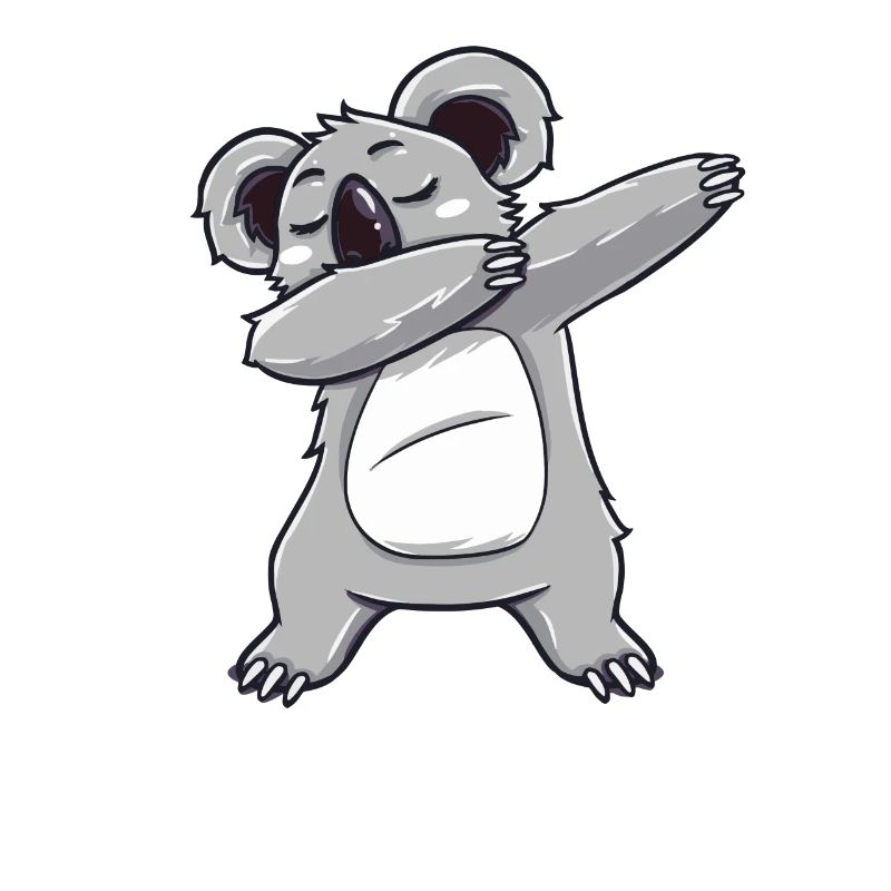 Dabbing dab Koala Bär Dab Geschenk Geburtstag