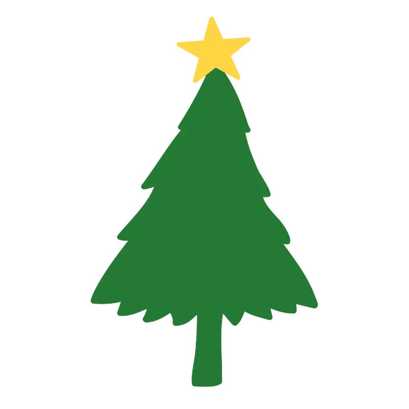 Christmas tree - Christmas Tree - star