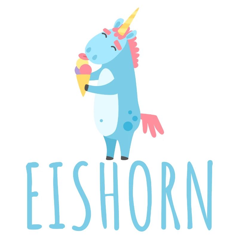 EINHORN EISHORN | Eiswaffel Eiskugel Geschenkidee