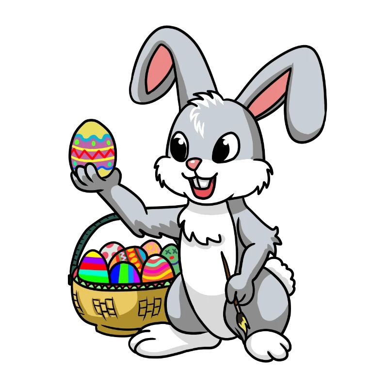 Easter Easter Egg Fantasy Eggs Rabbit Egg