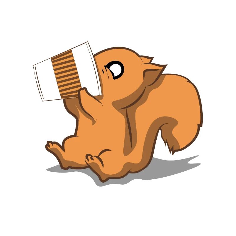 Funny Squirrel Need More Coffee Chipmunk Gift