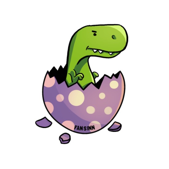 T-Rex dinosaurio bebé huevo dibujos animados regalo para niños' Imán de  nevera cuadrado | Spreadshirt