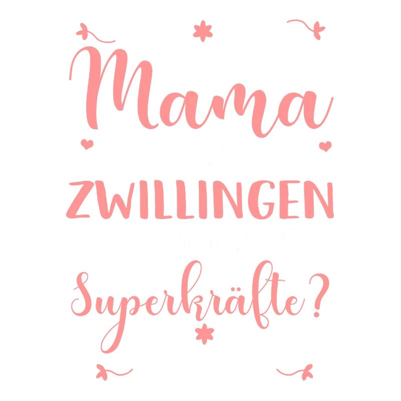 Mama von Zwillingen Muttertag Muttertagsgeschenk