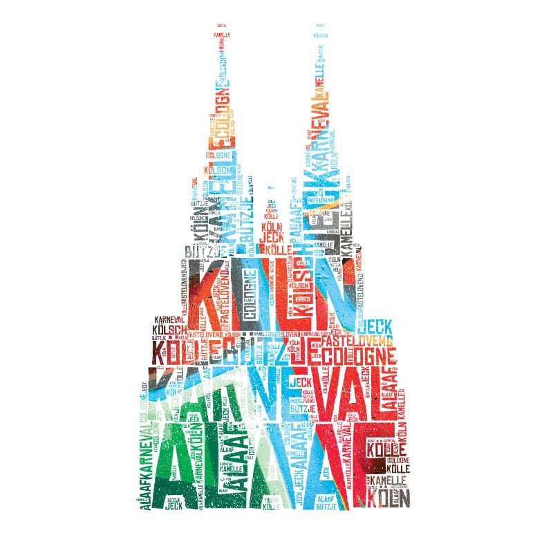 Kölner Dom Köln Karneval