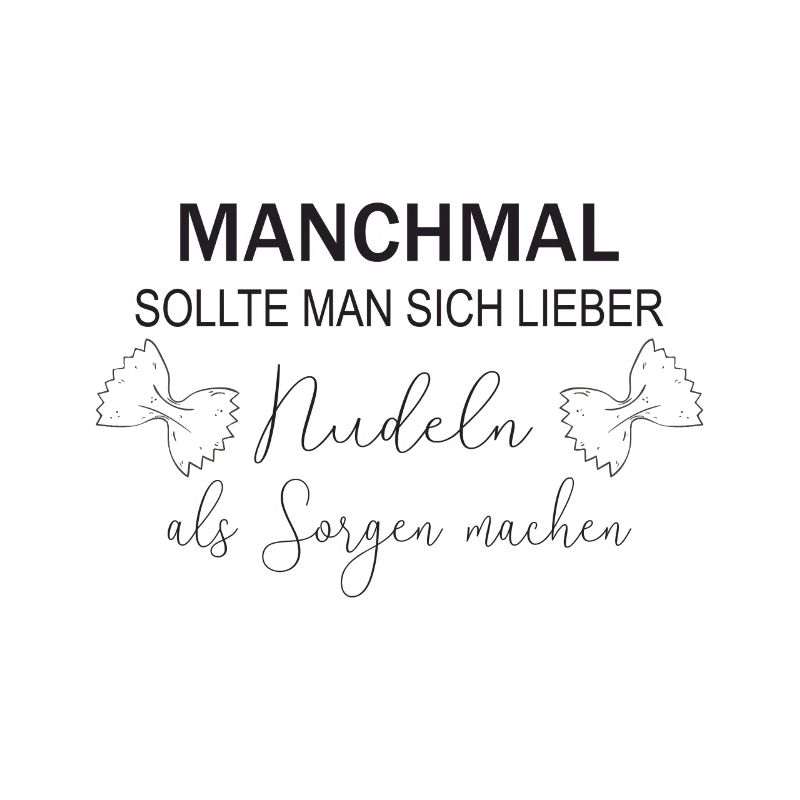 Nudeln machen Nudel Sorgen kochen Geschenkidee