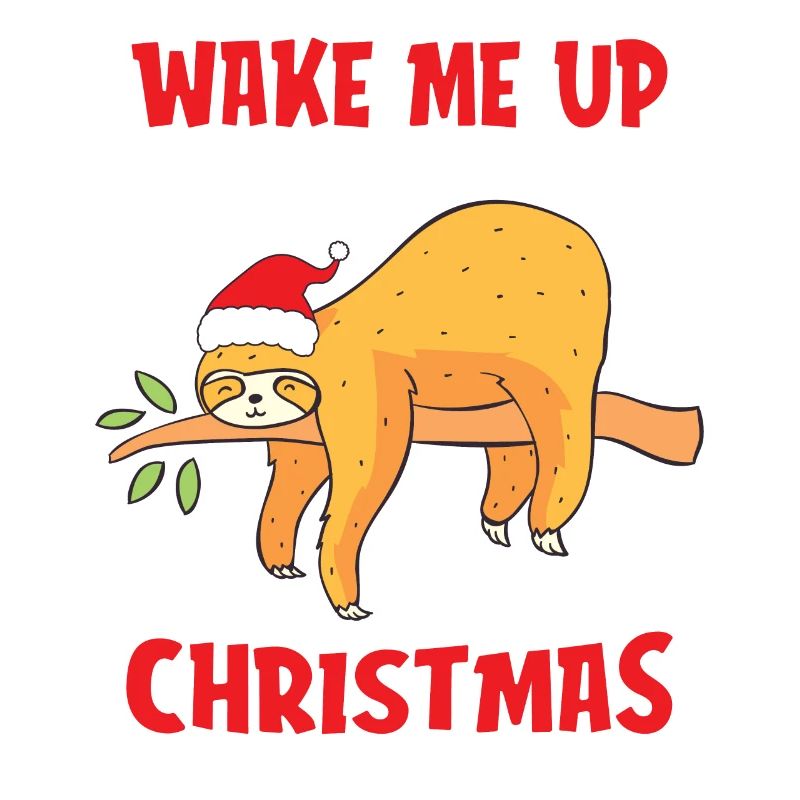 Faultier Weihnachtsmann