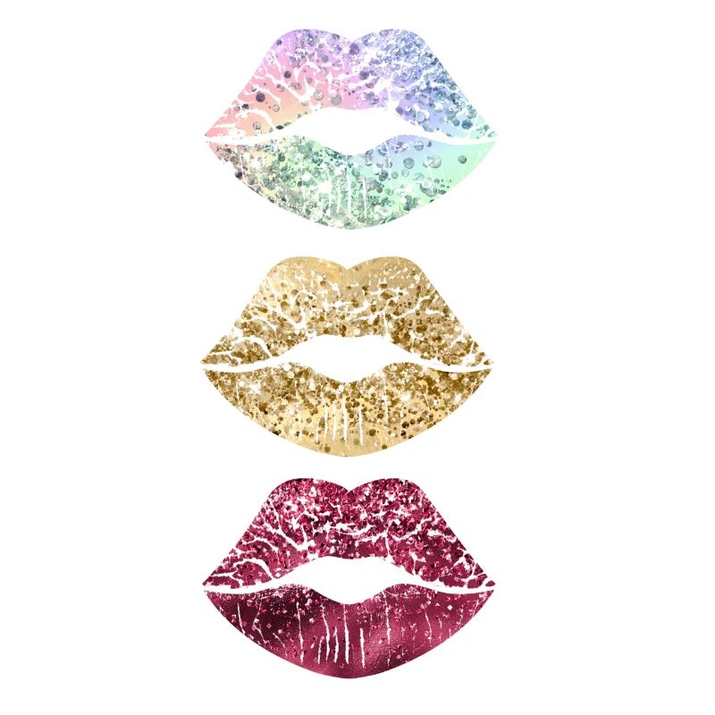 Lèvres rouge à lèvres baiser bouche baiser lèvres rouges