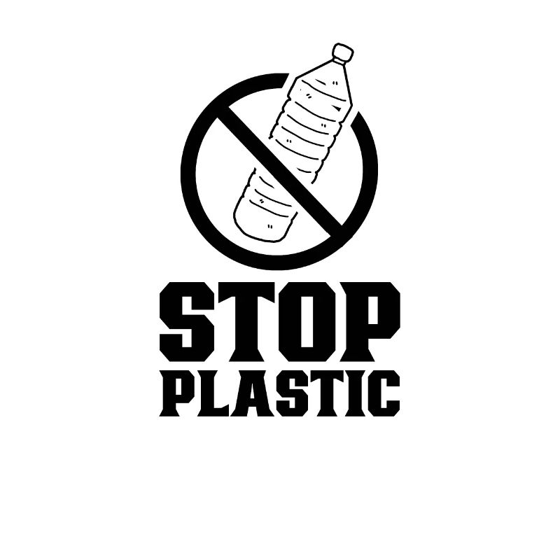 Stop plastic plastic waste plastic pollution