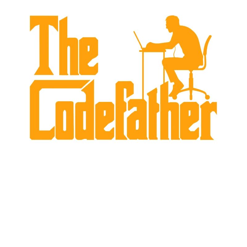 Entwickler Spaß Spruch The Codefather Coder
