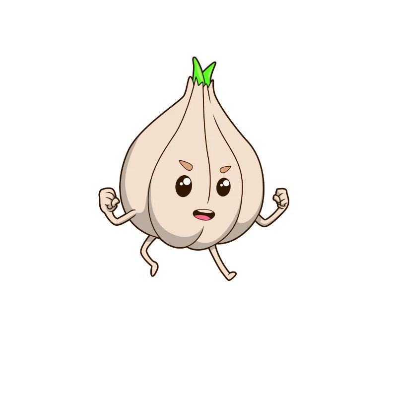 Comic Knoblauch