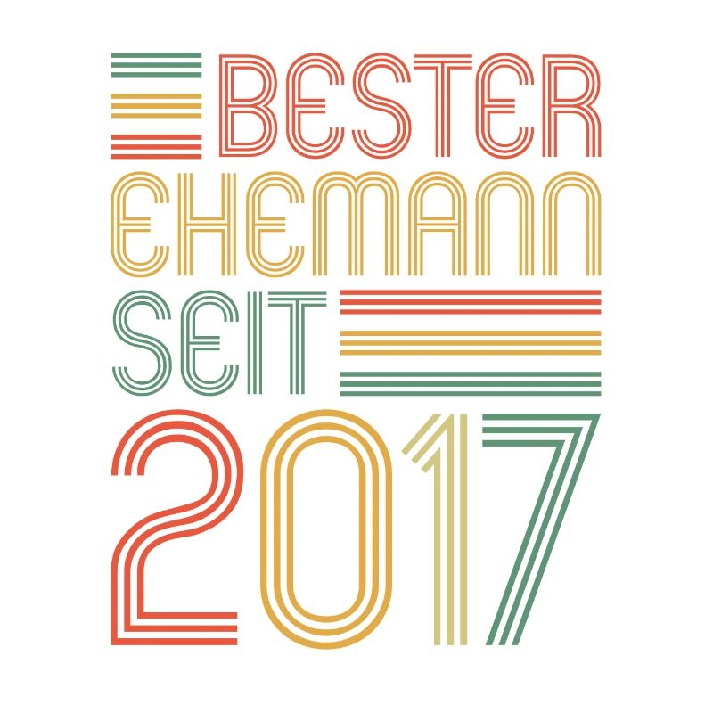 Bester Ehemann seit 2017 4. Hochzeitstag