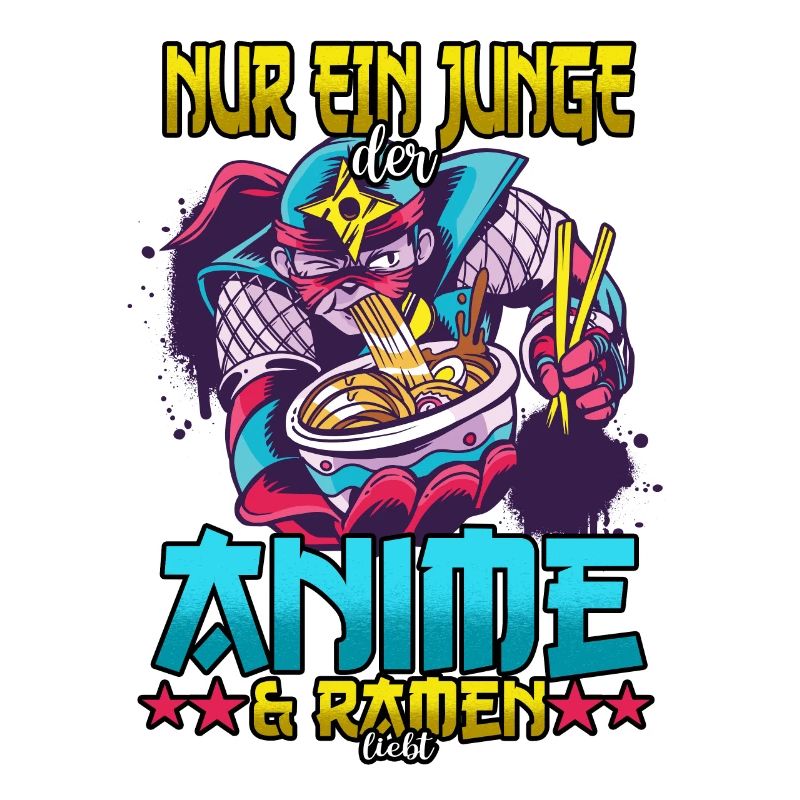 Nur ein Junge der Anime & Ramen liebt