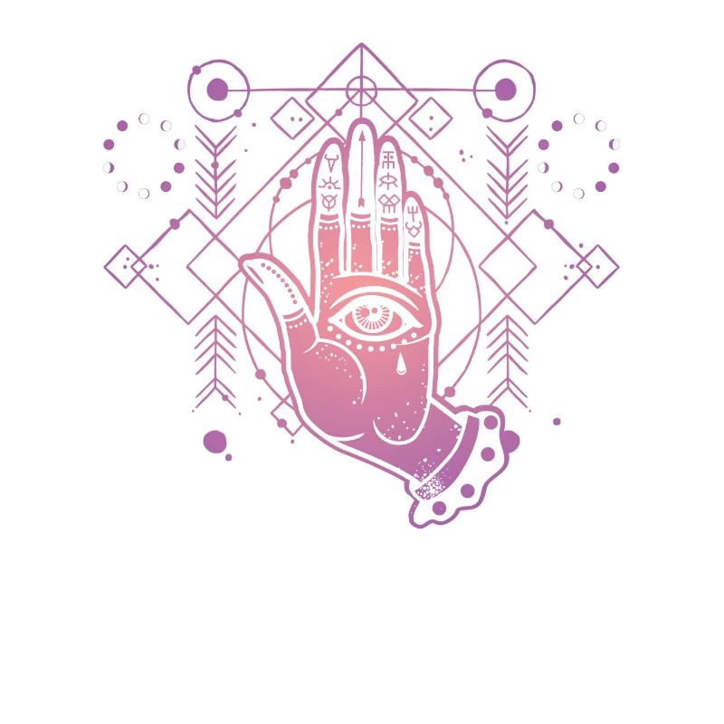 Hand Tarot sacred geometry