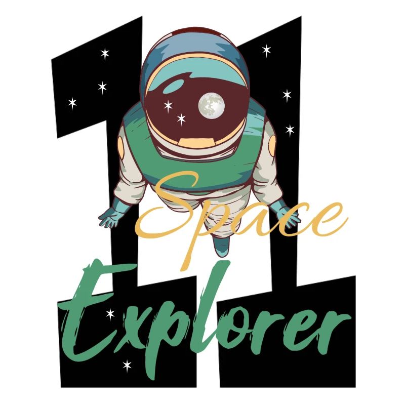 Astronaute dans l’espace - 11e anniversaire
