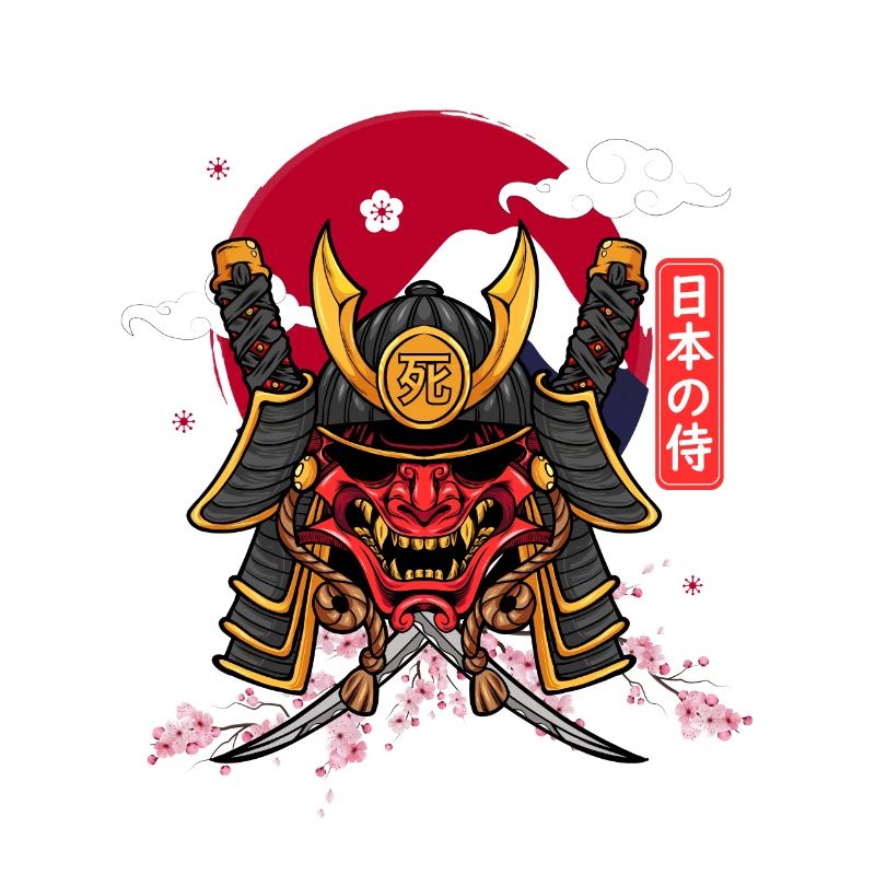 Japanese Warlord Samurai Warrior