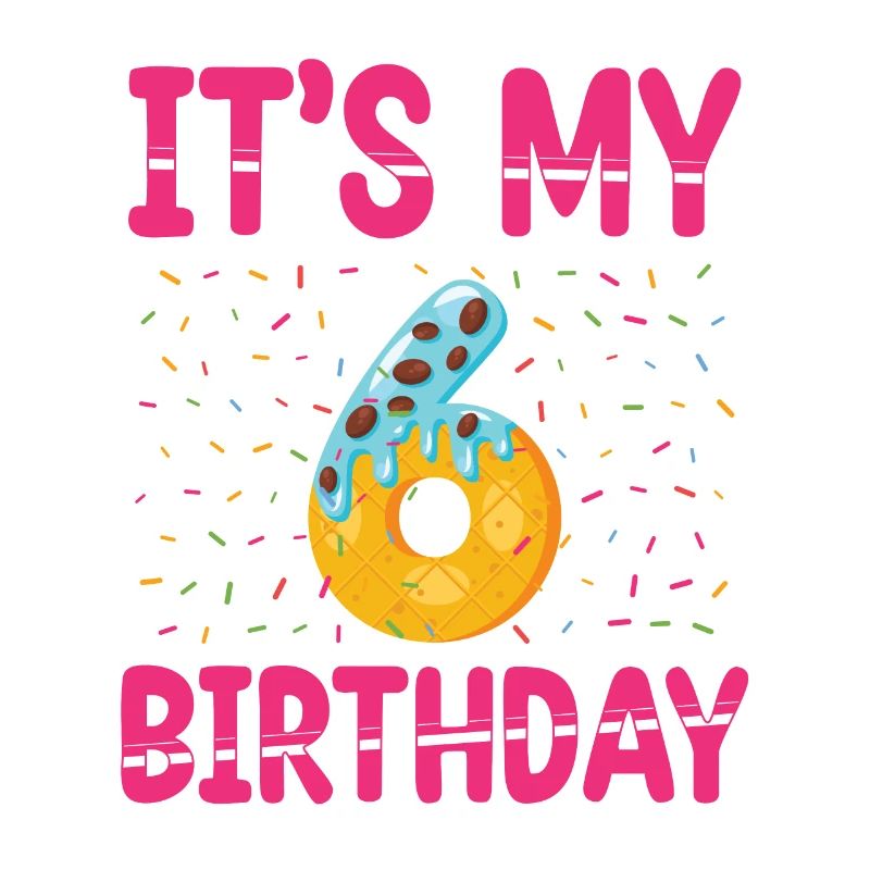 C’est mon 6e anniversaire | | du thème Sprinkles