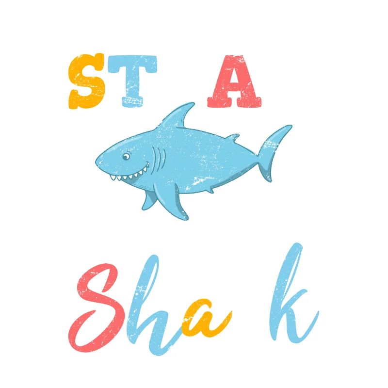 Skip A Straw Save A Shark Ocean Wildlife Funny Sha