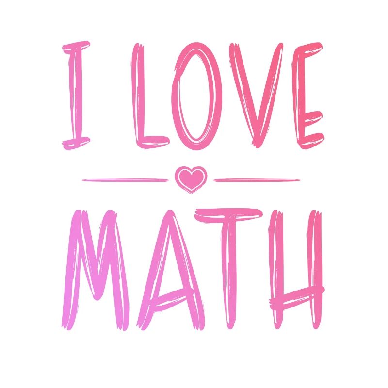 I love math