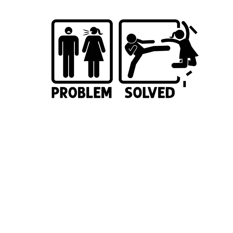 Problem Stick Figure Couple Relationship Lovers