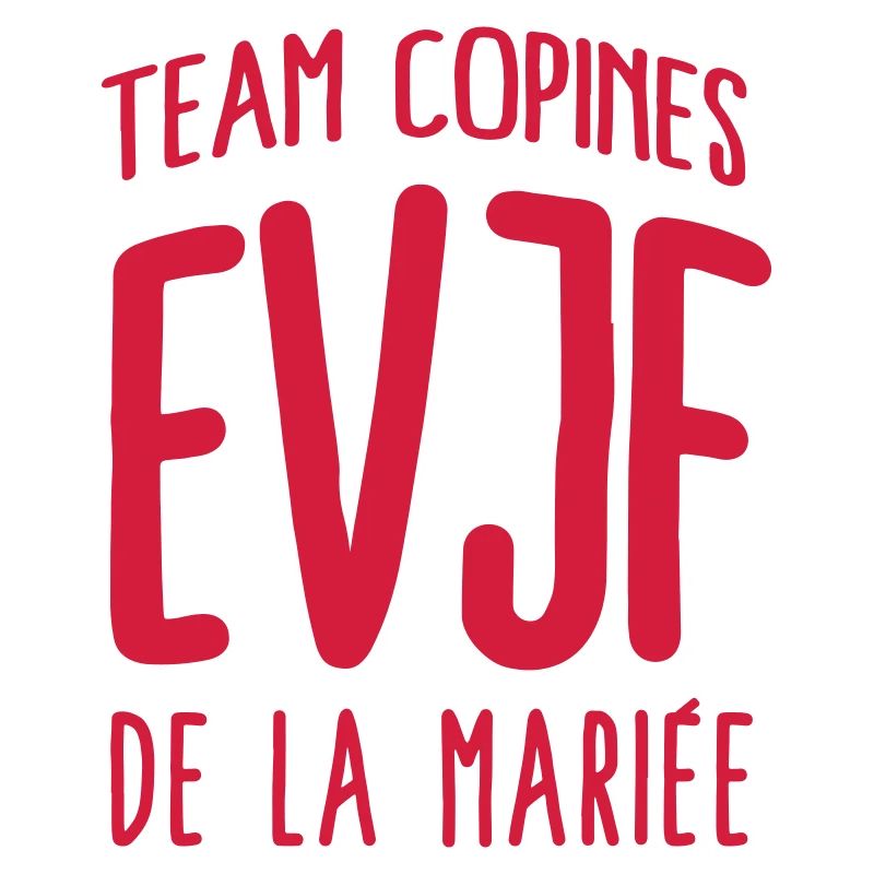 Copines EVJF équipe de la mariée