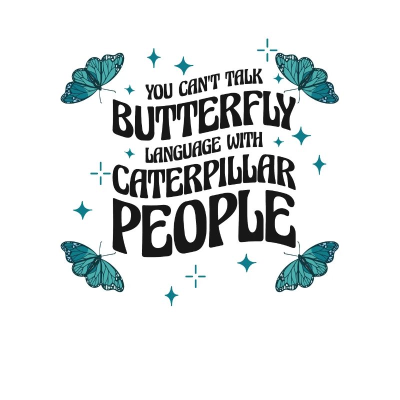 Art céleste Butterfly Talking