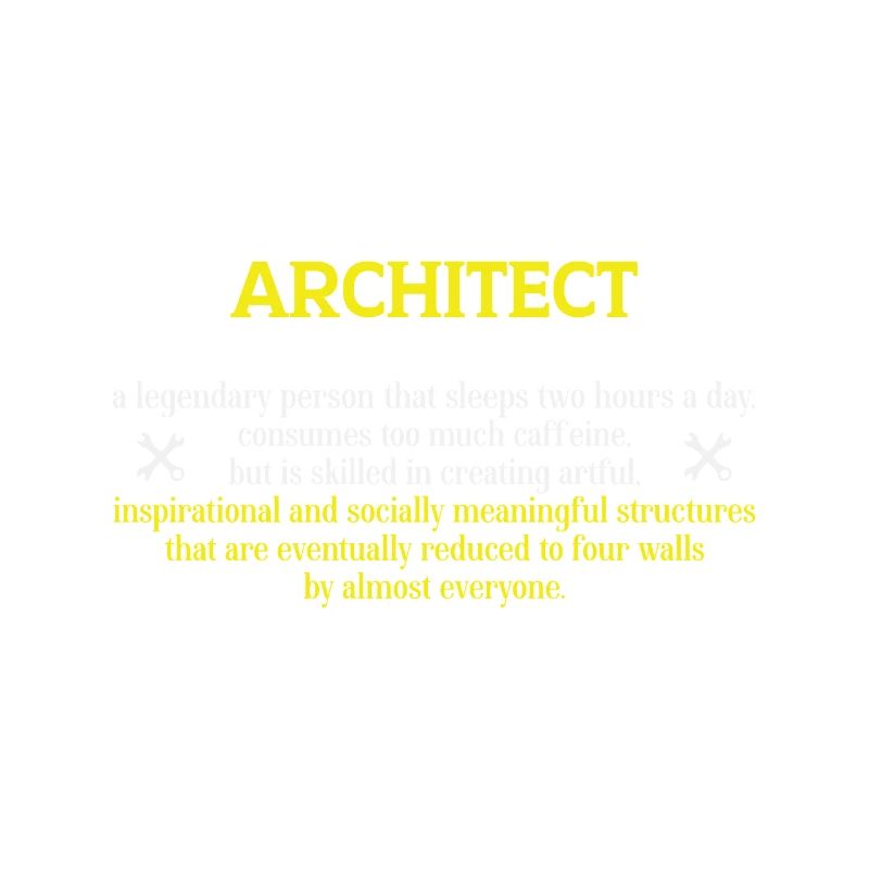 Architecte Cadeau Profession Architecture Emploi Architecte