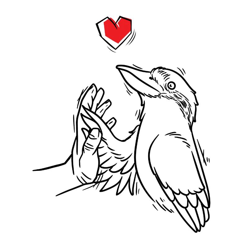 Laughing Hans Vogel Jägerliest With Hand
