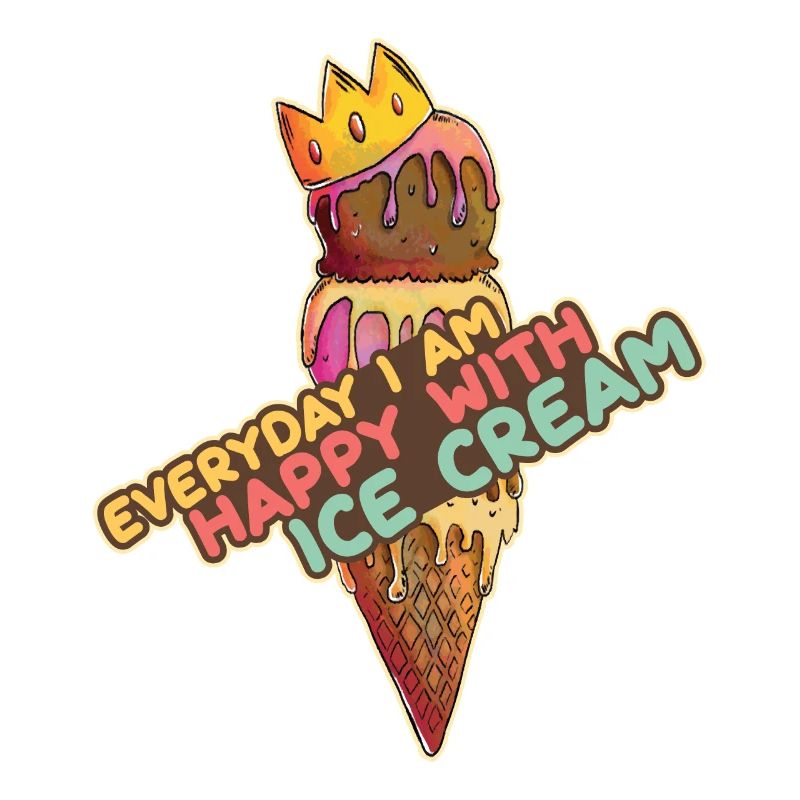 Eiscreme logo Sommer Softeis Geschenkidee