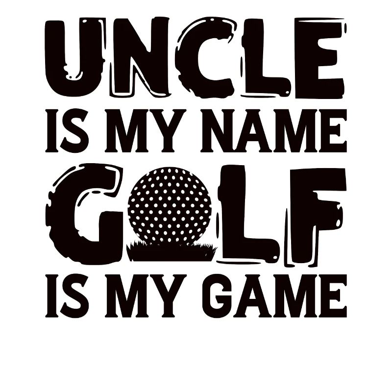 Golf Uncle Legend Nephew Niece Golfer