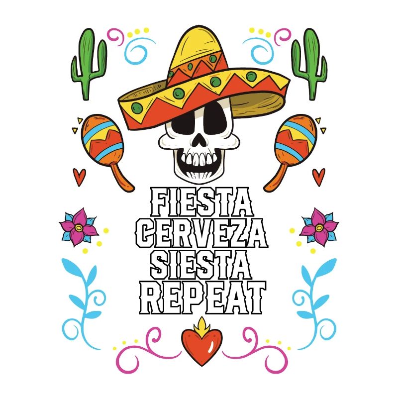 Fiesta Cerveza Siesta Repeat Beer Drinker