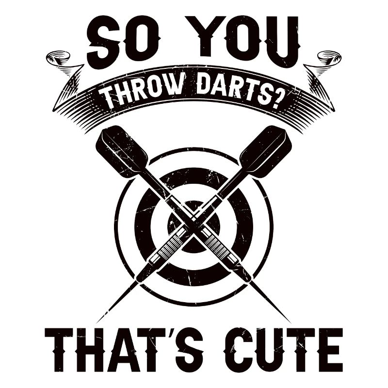 Lustiger Dart Spruch Dartscheibe Darten Geschenk