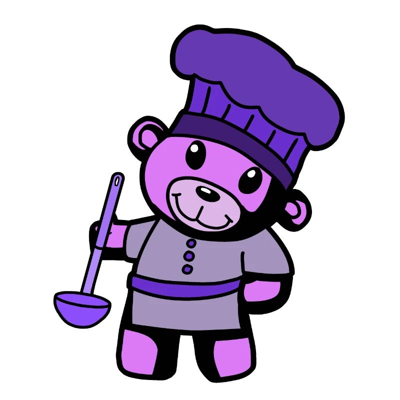 Hobby Chef Cooking Teddy Bear Cook Soup Ladle