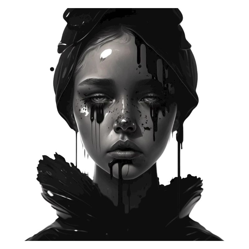 Fille triste